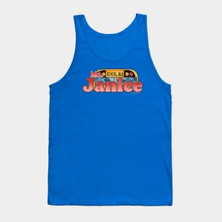 Janice Schoolbus Driver Tank Top